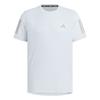 Own The Run Climacool Cooler Running Quick-Dry Crew Neck T-Shirt Men Tops Light-Blue Dark-Silver-Gray JY6984