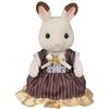Sylvanian Families Doll Chocolat Rabbit Family Anniversary Set C-74 ST Mark Certified Ages 3 Up Toy Dollhouse EPOCH