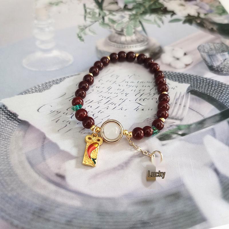 Dodo Hot Hetian Jade Rabbit Bracelet, Women's Niche Design - High Value Student or Bestie Gift