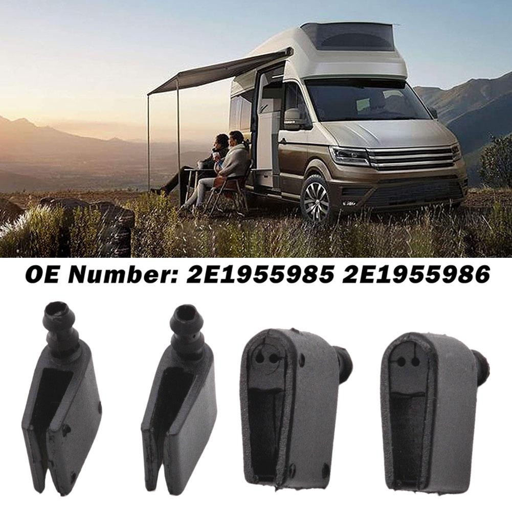 2pcs Windshield Washer Nozzle Water Jet 2E1955985 2E19559862 For Mercedes Sprinter II 2006 - 2018 Car Accessories A0U3