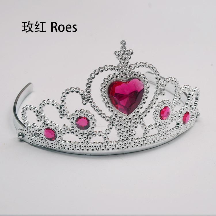 1 pezzo Fascia per capelli lisci Fascia per capelli Bambini Festa di compleanno Vacanze Accessori per capelli Corona da principessa Fascia da regina Plastica Travestimento