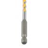 Drill Bit Wear-resistant 1 Piece 1/4 Inch Hex Shank Brand New