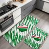 Legia Warsaw Flannel Kitchen Mat Christmas Soft Area Rug Non Slip Floor Carpet Home Decoration