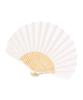 [Hemings] Éventail Pliant Raffiné (blanc)