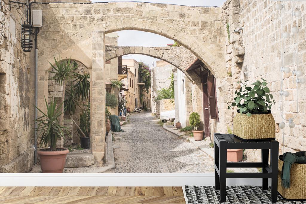 Photomural Greek Street Non-Woven 460x300