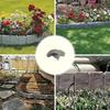 Plastic Garden Boundary Fence Lawns & Terraces - Durable Weather-Resistant Outdoor Decoration, Decorative Garden Fence, Lawn Edging Tool