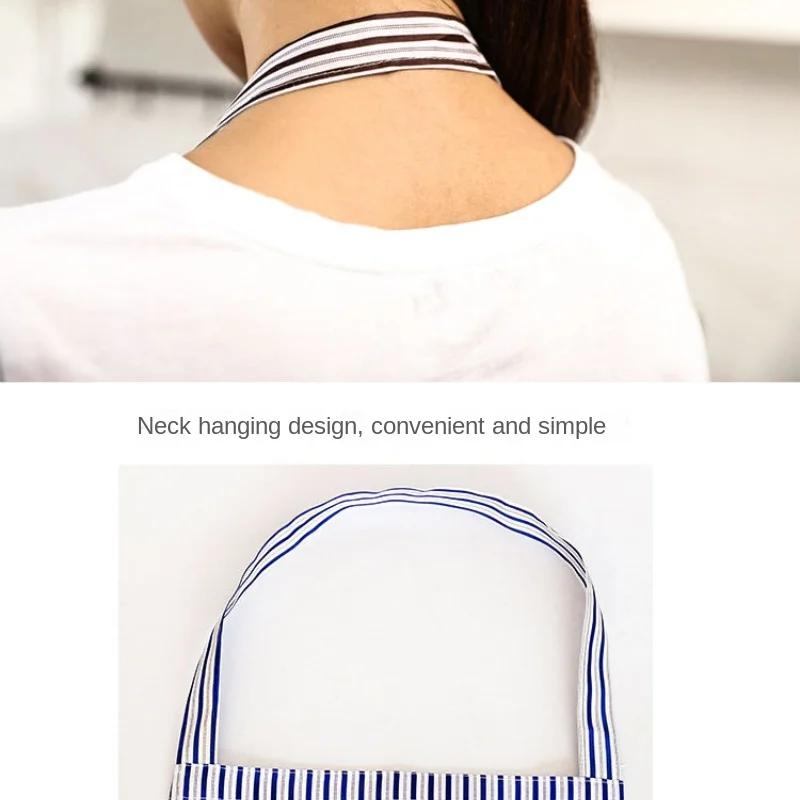 Creative Cartoon Hand-Wiping Apron Waterproof Anti-Oil For Woman Men Chef Work Apron Grill Restaurant Shop Cafes Kitchen