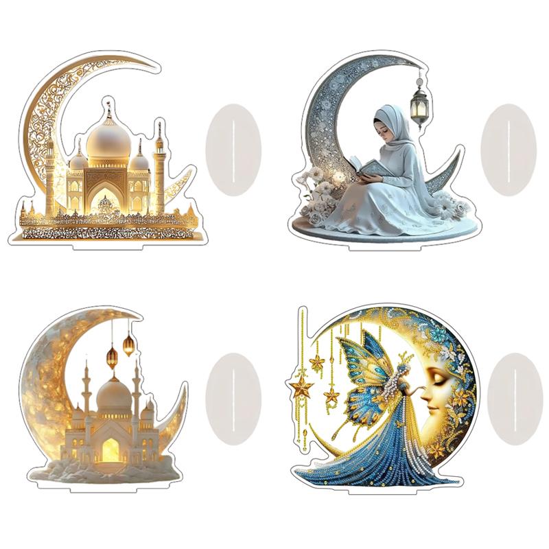 Dekoracyjna Figurka Dekoracja Smoka Do Biura Prezent na Parapetówkę Dekoracja Biurka Ornament 2D Akrylowy Ornament na Biurko