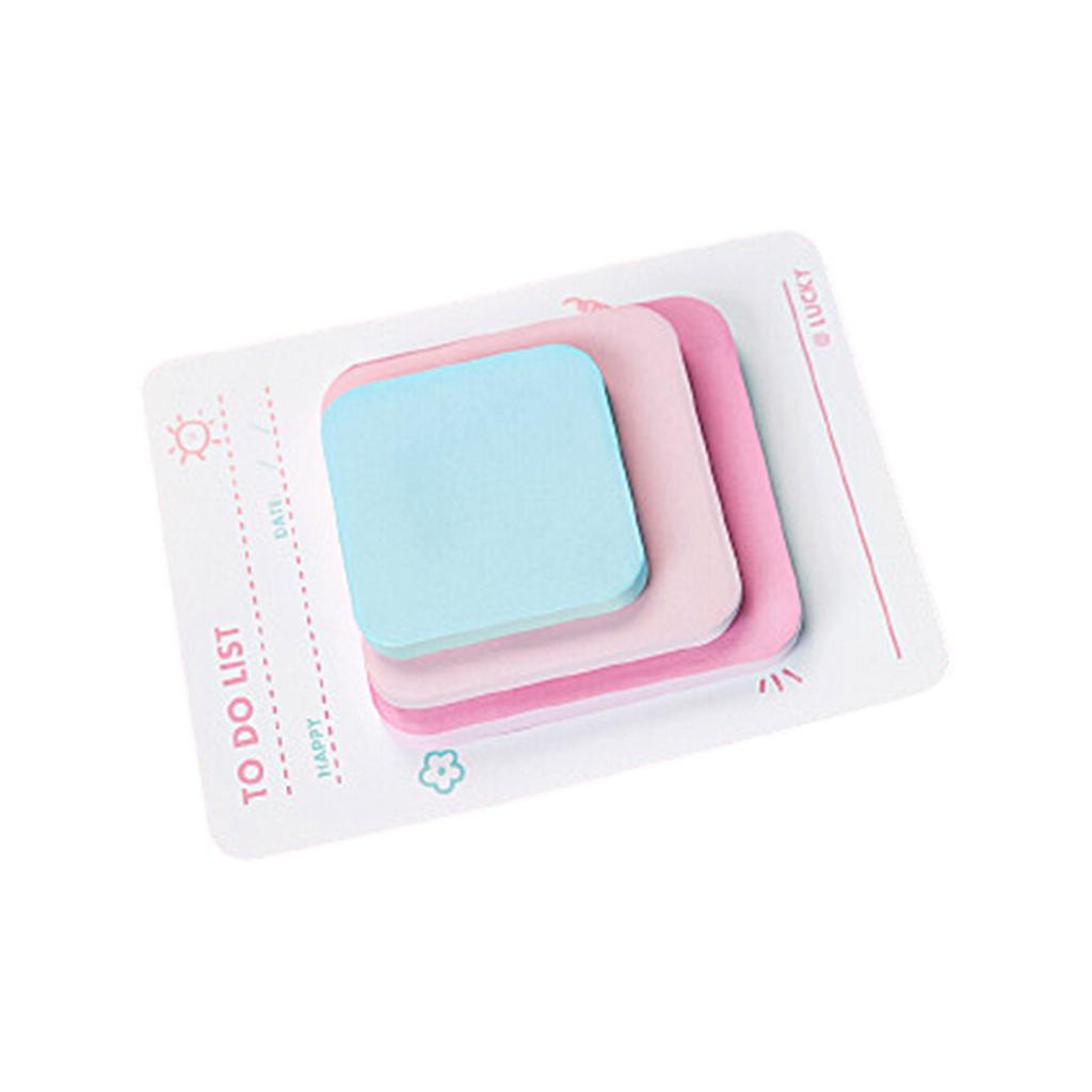 Liebevolle Haftnotizen Einfacher Notizblock Ästhetische Haftnotiz Bunte Notizblöcke Schulbedarf für Schüler Lehrer