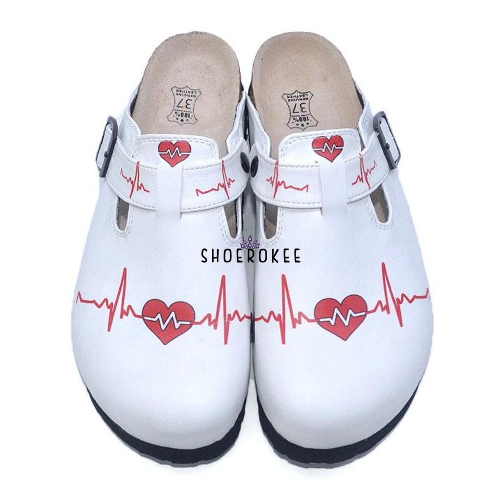 Ortopedické dámské zdravotní dřeváky - protiskluzové, pohodlné