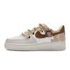 Air Force 1 Slip Resistant Low Top Skateboard Shoes GS Beige Brown DH2920-111(Team80-)