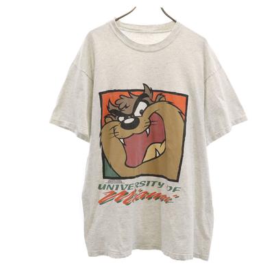 90s Old Looney Tunes Tasmanian Devil Short Sleeve T-shirt Men's Used