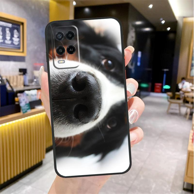 Bernese Mountain Dog Case For Oppo A98 A18 A38 A58 A78 A60 A80 A40 A96 A76 A16 A94 A74 A54 A15 A17 A57 A77 A5 Pro
