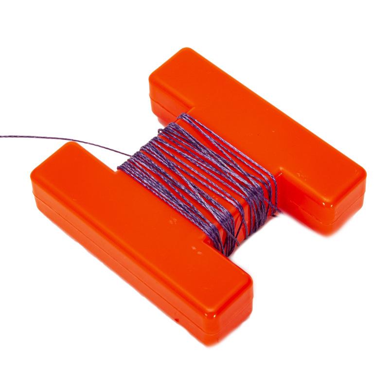 Red I-shaped Fishing Line Winder and Collector
