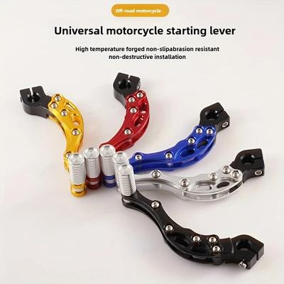 1 Pc Motorcycle Starter Lever Modification Accessories Aluminum Alloy Starter Dry Adjustable Lever