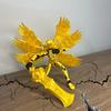 Action Figure DIY Not Assembled Action Figure Set Giant Sword Titan Robot Ornament 3D Articulated Figures Living Room Decoration