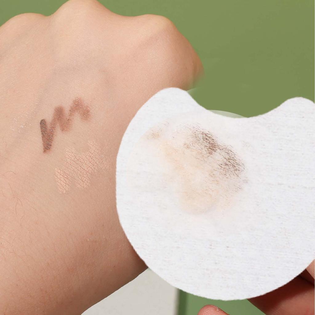 300/600Pcs Pearl Pattern Makeup Remover Cotton Facial Cleaning Soft Thick Wet Compress Cotton Pad Travel Makeup Remover Pad