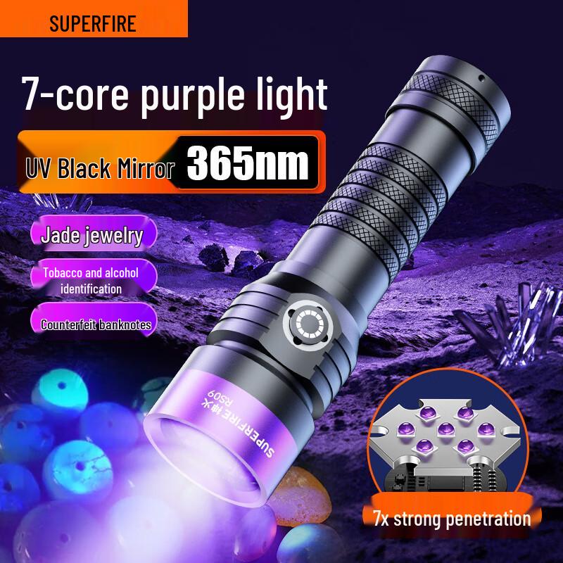 

SupFire RS09 365 нм УФ-ліхтарик для оцінки