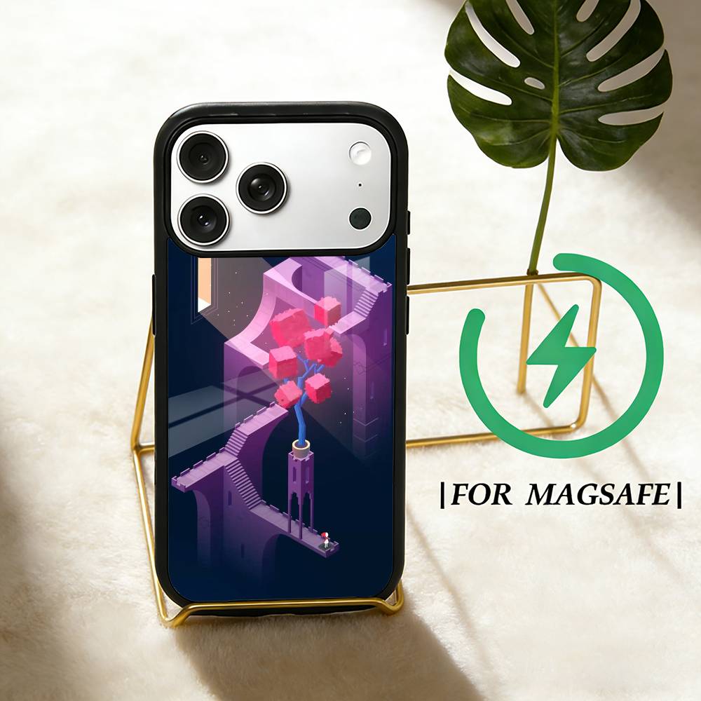 

Monument Valley Phone Case For iPhone 17,16,15,14,13,12,Plus,Pro,Max For Magsafe Magnetic Wireless Charge iPhone12PROMAX