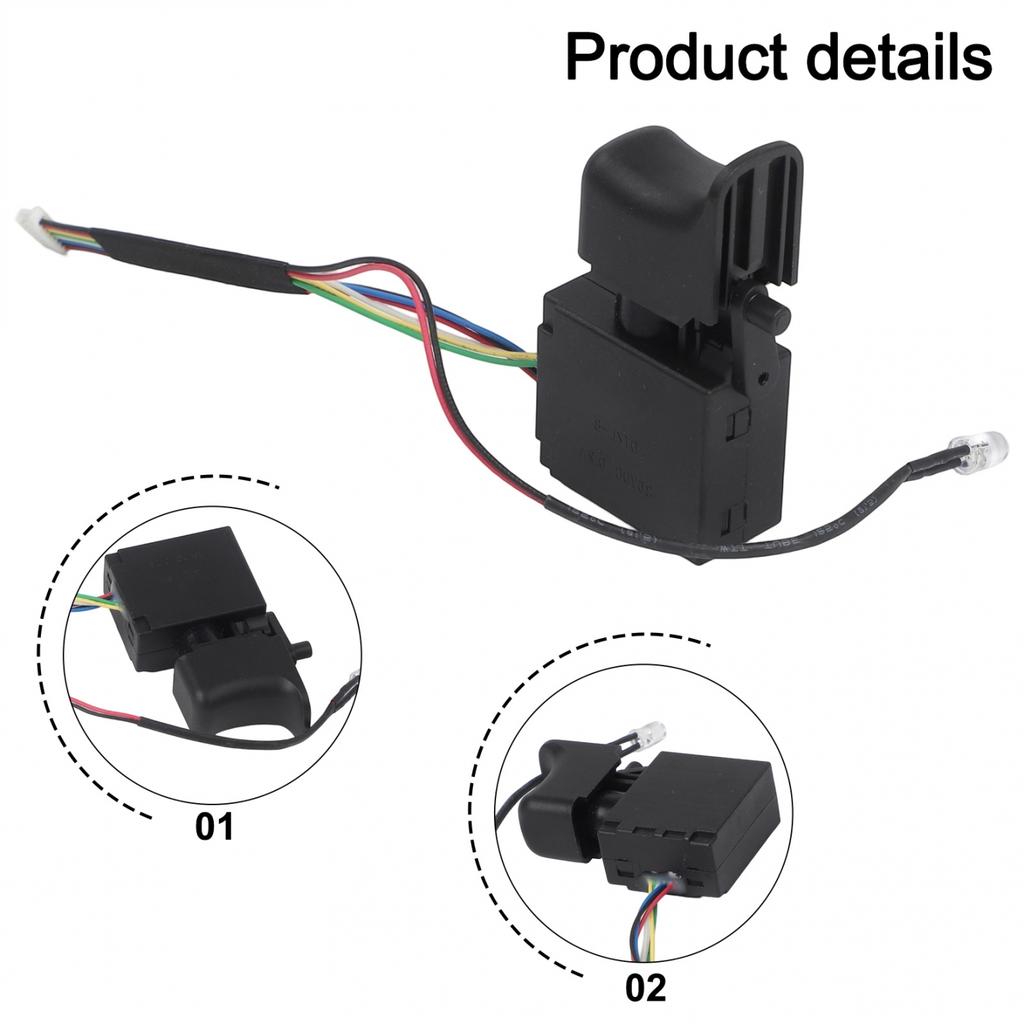 36V Wrench Switch Electric Wrench Switches With Light