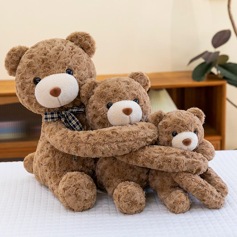 Little Bear Series Plush Toy: Teddy Bear Hugging Doll & Kids' Sleep Pillow
