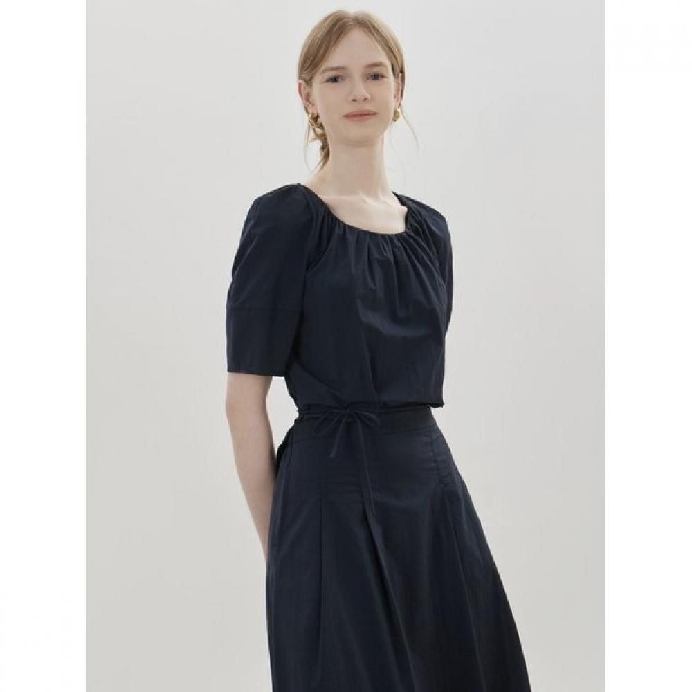 Cc Collect. Volume Sleeve Shirring Dress C262mse043