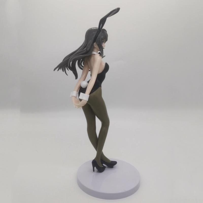 24cm Mai Sakurajima Bunny Girl Senpai Sexy Figura Anime Rascal Does Not Dream of Bunny Girl Senpai Action Figure Modello Bambola Giocattoli