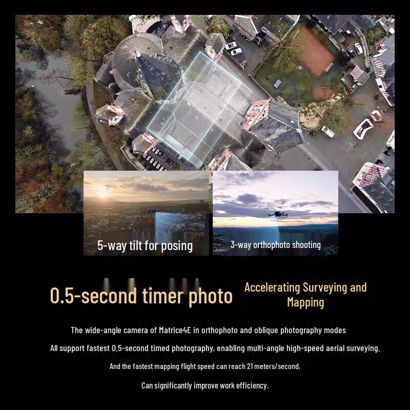 DJI Matrice 4E Industrial Drone for Surveying & Inspection (CN version)