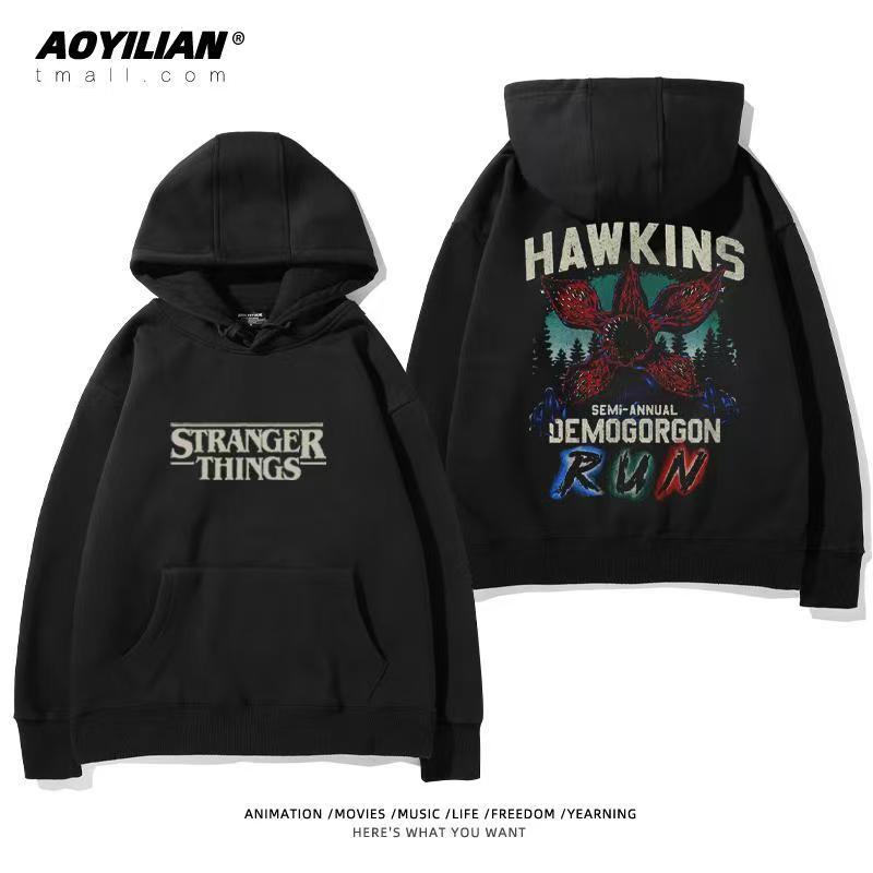 Stranger Things Hoodies Mantel Mode Winterkleidung