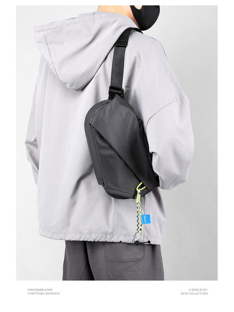 Men's Casual Commuter Crossbody Bag - Chest, Messenger, Cycling, Motorcycle & Sports Backpack