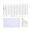 15/16 Pieces Ergonomic Crochet Hooks Set for Beginner Hand Knitting DIY Sweater