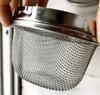 304 Stainless Steel Tea Strainer Infuser Tea Locking Ball Spice Mesh Herbal Ball Cooking Tools Filter Squeeze Basket Colanders