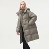 Tanboer Women's Merad Puffer Down Jacket with Detachable Hood