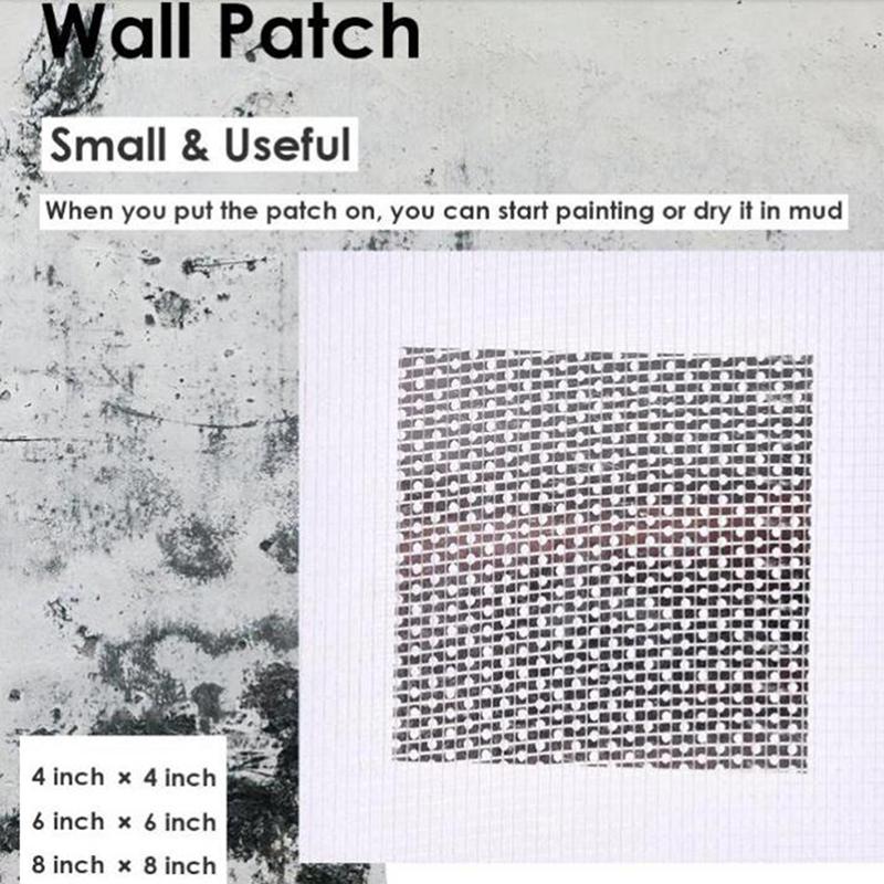 

Home Wall Patch Adhesive Mesh Wall Quick Repair Aluminum Plate Repair Patch