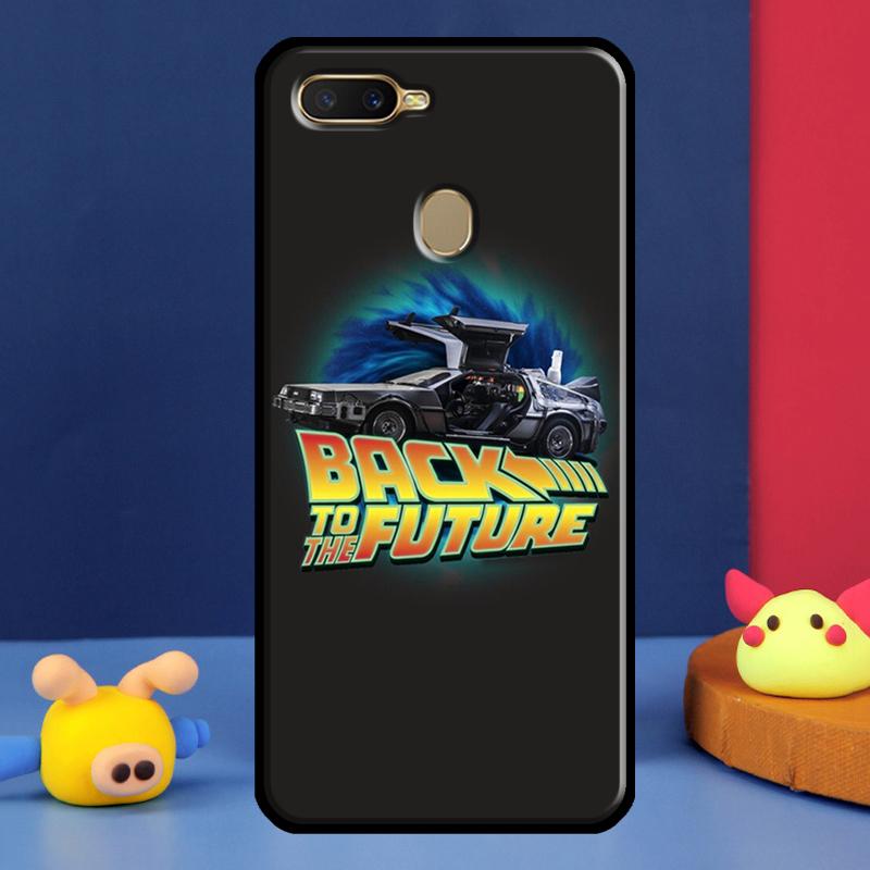 Back To The Future Time Machine For OPPO Find X5 Pro X3 Lite A5 A9 A31 A53 A15 A16 A52 A72 A83 A91 A93 A94 A54 A74 Case