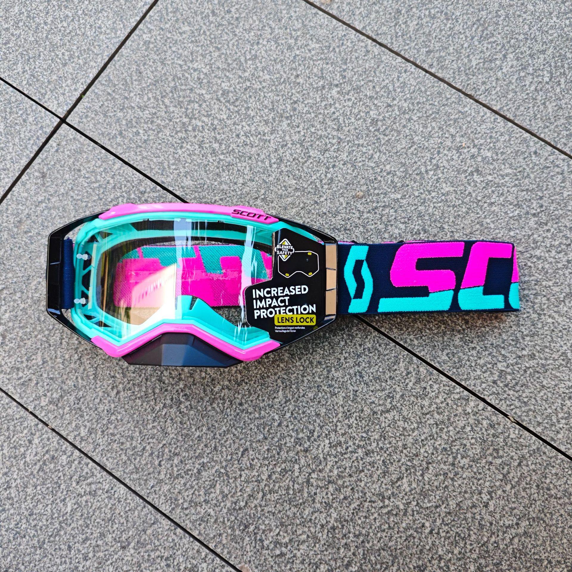 

Мотоциклетні окуляри American Scott Off-Road Окуляри для шолома Лижні окуляри Катання вниз Захист