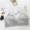 Strappy Seamless Women's Camisole Bandeau with Chest Pads