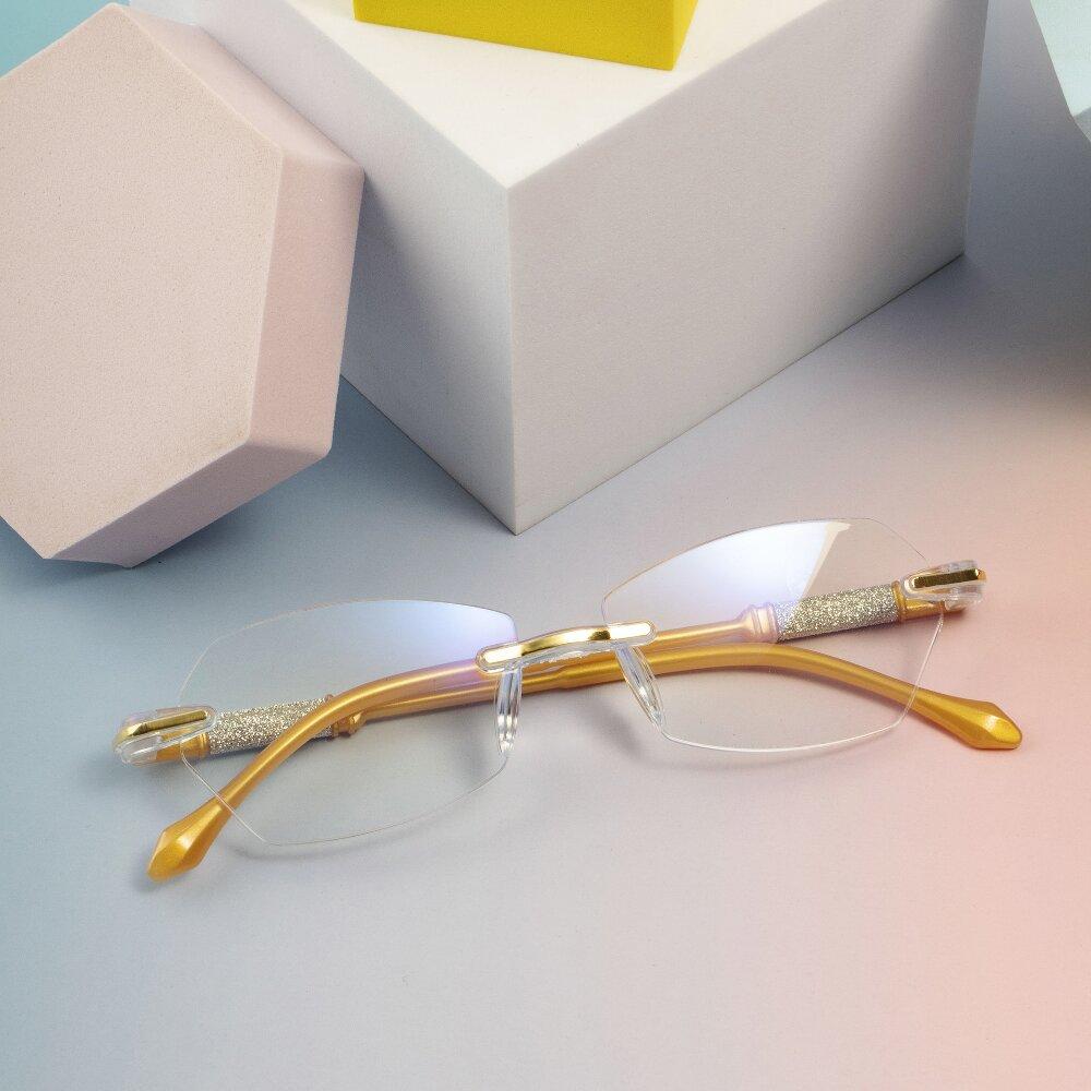 

Latest Stylish Reading Eyeglasses Anti- Blue Lightweight Presbyopia Eyeglasses Male Female Trendy Oversized Frames Presbyopia Glasses C3