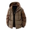 Unisex Thickened Cotton Hooded Jacket - Trendy, Warm, and Versatile Winter Outerwear