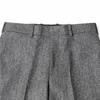 Bancheu Herringbone Tweed Wool Trousers - Grey