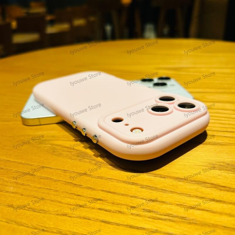 Camera Protection Candy Liquid Silicone Soft Case For For Iphone 17 Pro Max 11 12 13 14 Plus 1 16  XR XS X Thickened Bumper Cover