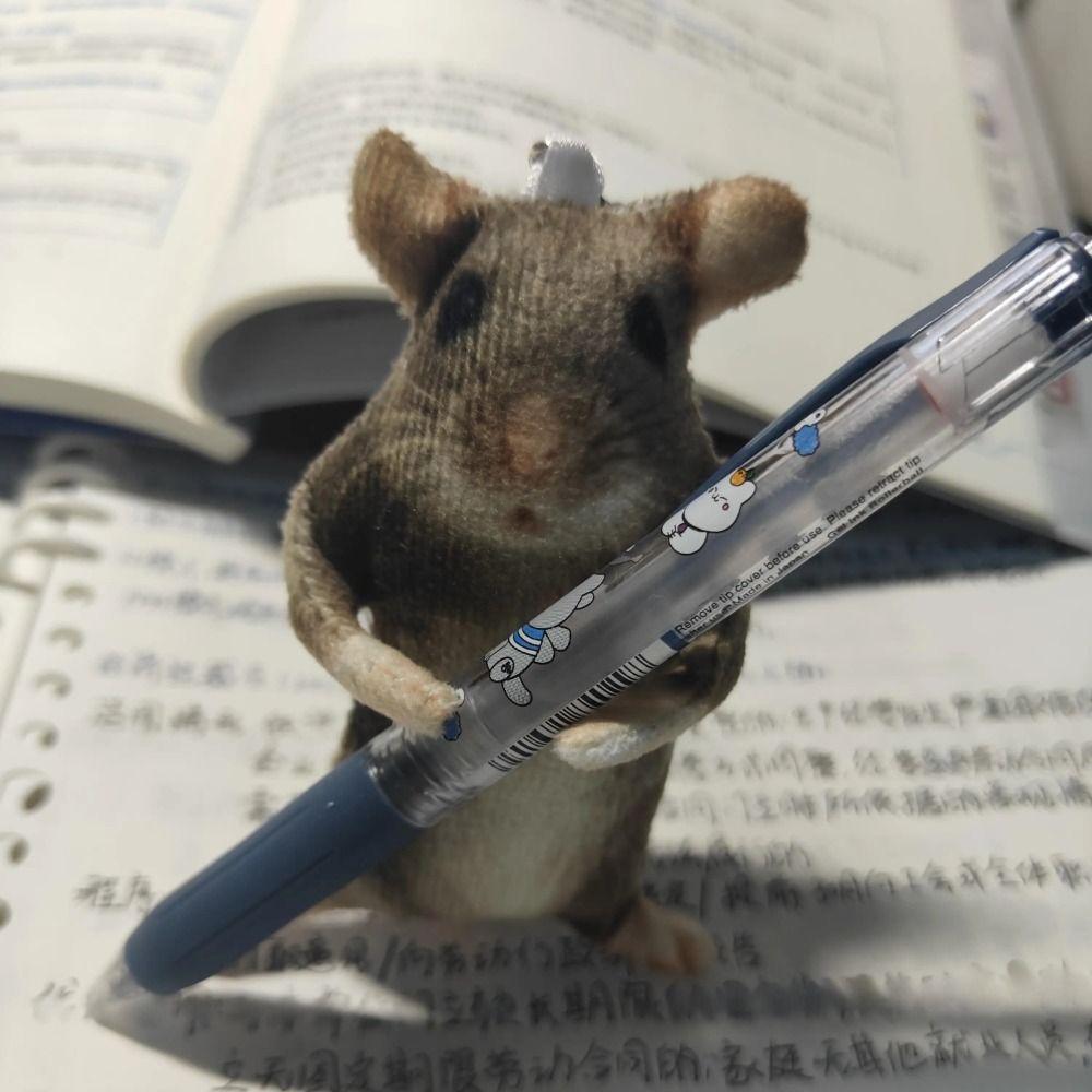 12/24cm Plush Mouse Doll Plush Cartoon Mouse Doll New Animal Figure Doll Bag Charm Doll