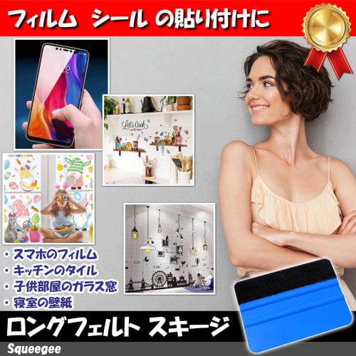 Squeegee Spatula P.A.-1 Squeegee Felt Pre-Painted Air Release