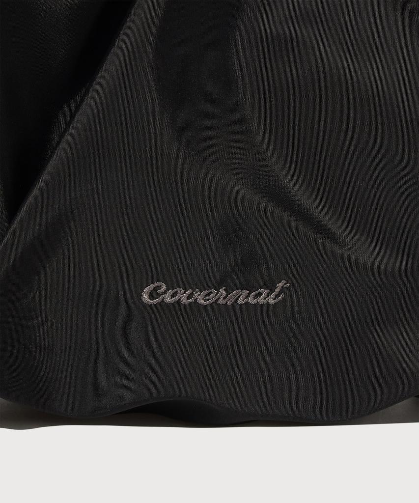 Covernat Woman Clover Heart String Hobo Bag Black
