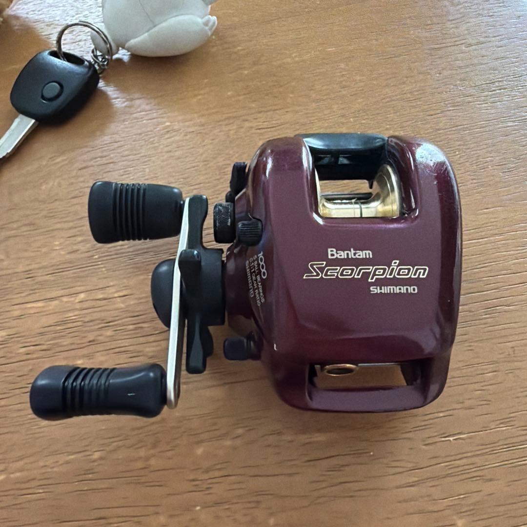 Used SHIMANO Bantam Scorpion 1000 bait reel