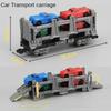 Hochgeschwindigkeitszug Waggon Modell Eisenbahnwagen Bausatz DIY Set Szenenteile Zubehör Geschenk Spielzeug