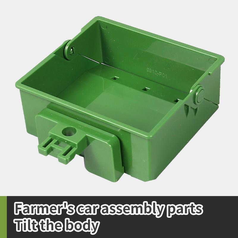 RC Farm Car Tractors Trailer 2.4G Rádio Controlado Carros Simulador de Fazenda Caminhão Miniatura Fazendeiro Animal Modelo Brinquedos Crianças Menino