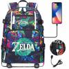 69 Game Print Teen Student Backpack Large Capacity Casual Travel Daypack for Boys and Girls