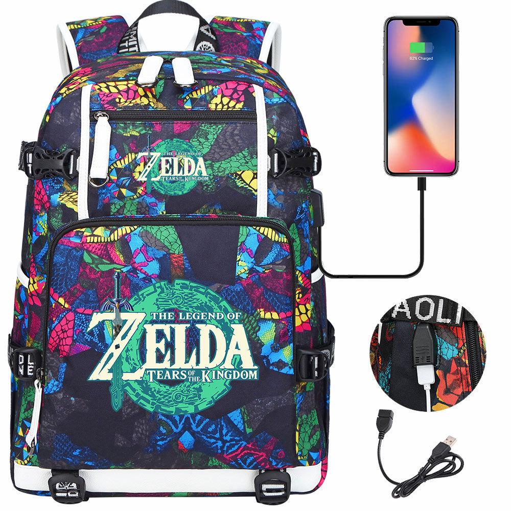 69 Game Print Teen Student Backpack Large Capacity Casual Travel Daypack for Boys and Girls
