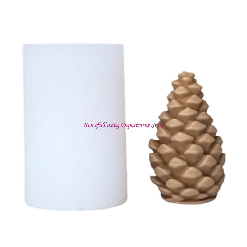 Christmas Pinecone Silicone Craft Mould for Art Plasters Casting and Home Decoration